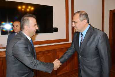 VALİ ALİ KABAN'I ZİYARET